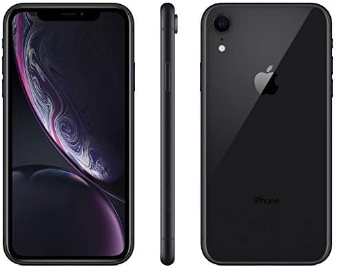 Apple iPhone XR, 64GB, Black – Unlocked (Renewed)