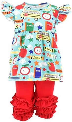 Unique Baby Girls Back to School Recess Tunic Boutique Outfit